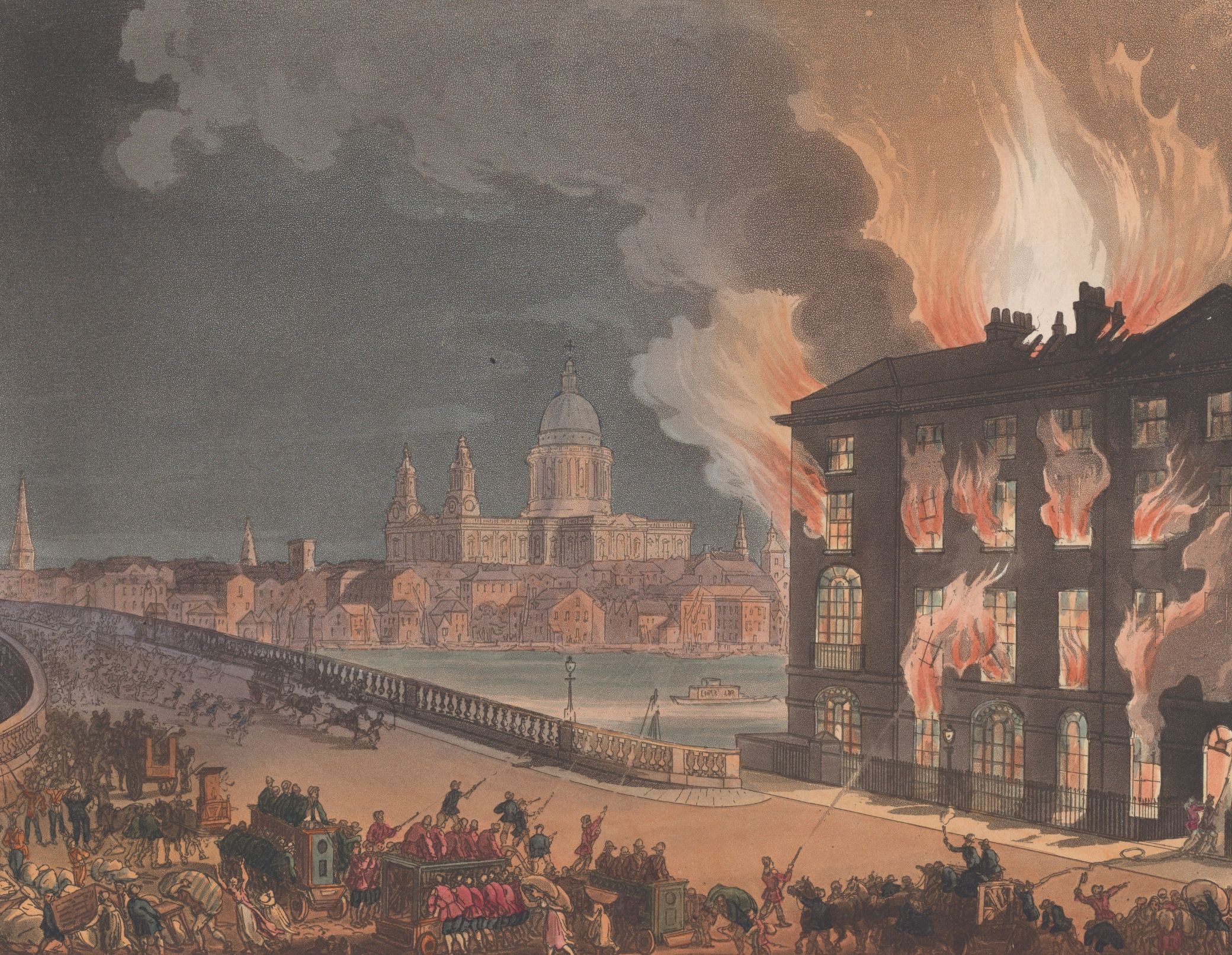 Fire in London