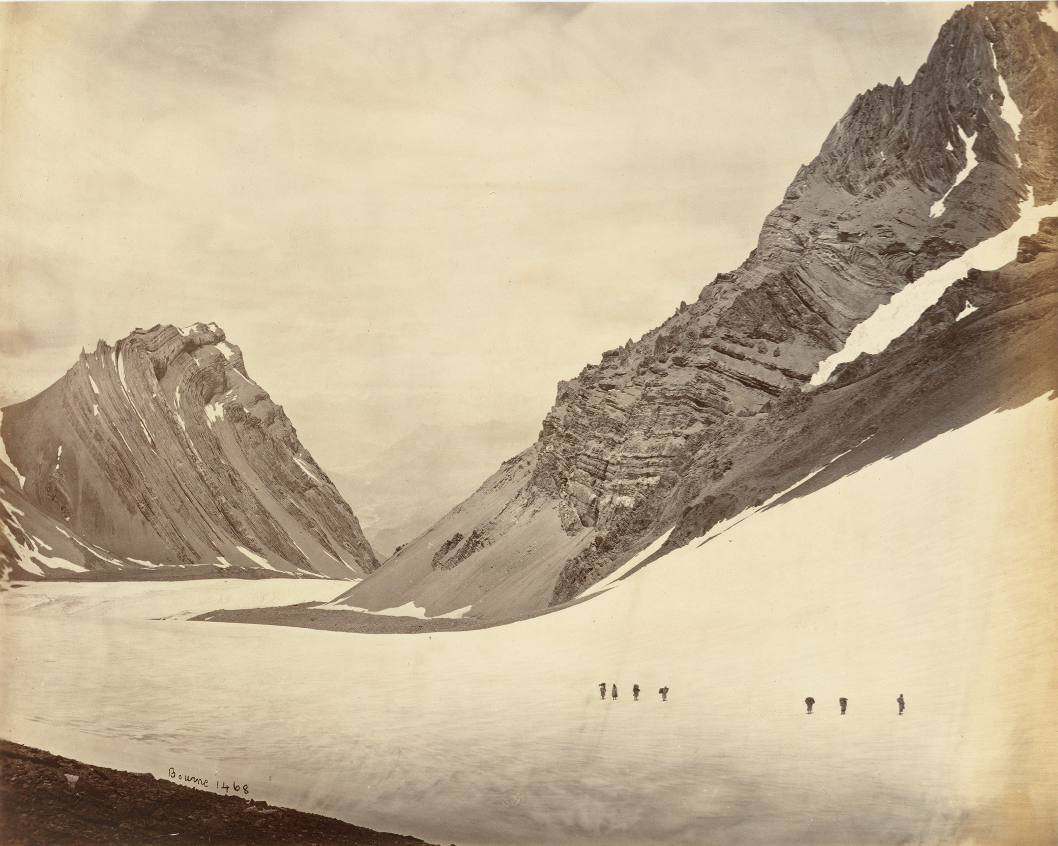 The Manirung Pass, by Samuel Bourne, 1860s. The Metropolitan Museum of Art, Gilman Collection, Purchase, Cynthia Hazen Polsky Gift, 2005. The Manirung Pass, by Samuel Bourne, 1860s. The Metropolitan Museum of Art, Gilman Collection, Purchase, Cynthia Hazen Polsky Gift, 2005.