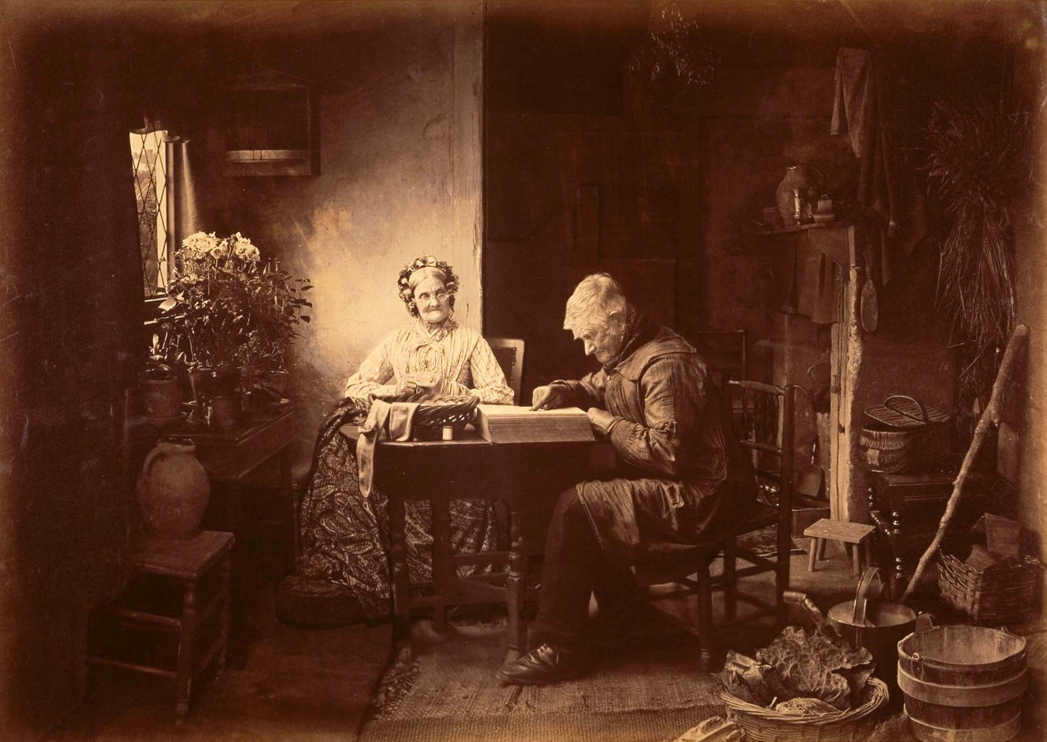 When the Day's Work is Done, by Henry Peach Robinson, 1877
