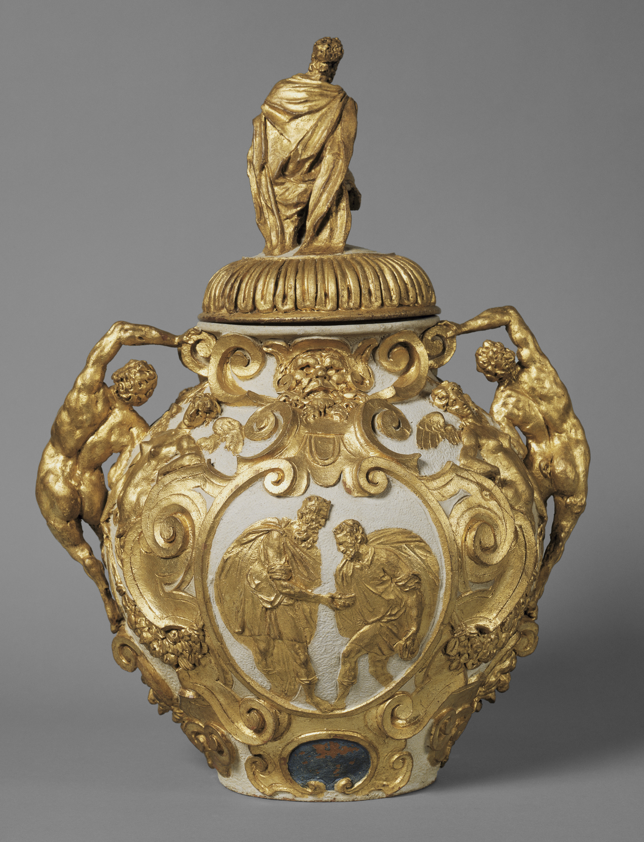 Drug jar for mithridate, attributed to Annibale Fontana, c. 1580. The relief shows Mithridates VI being given either his daily antidote or a dose of poison. The J. Paul Getty Museum. Digital image courtesy of the Getty’s Open Content Program. Drug jar for mithridate, attributed to Annibale Fontana, c. 1580. The relief shows Mithridates VI being given either his daily antidote or a dose of poison.