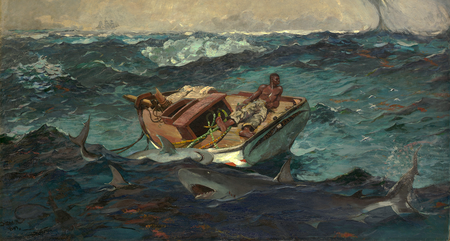 The Gulf Stream, by Winslow Homer, 1899.