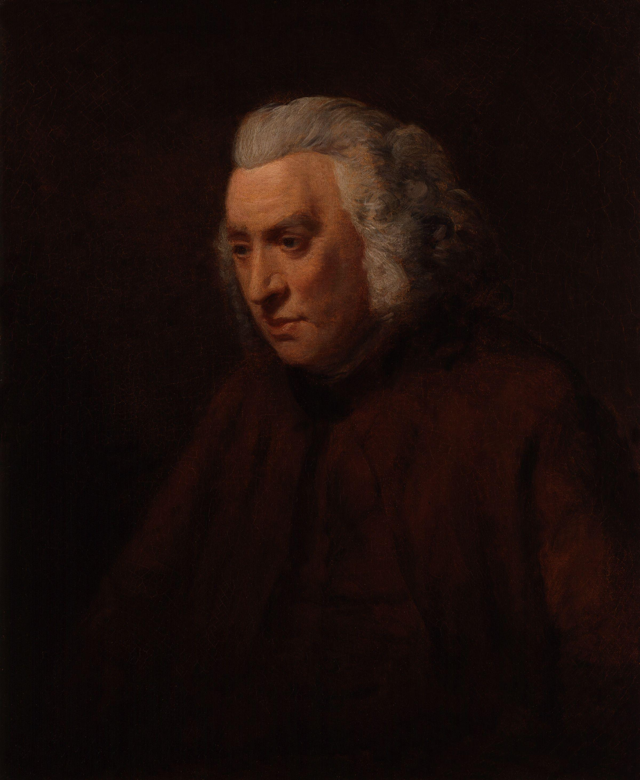 Samuel Johnson, by John Opie. National Portrait Gallery, London.