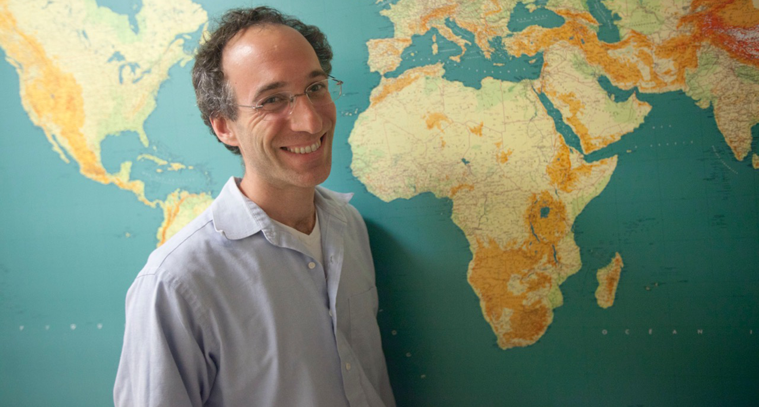 David Reich. Photograph by Kris Snibbe / Harvard University.