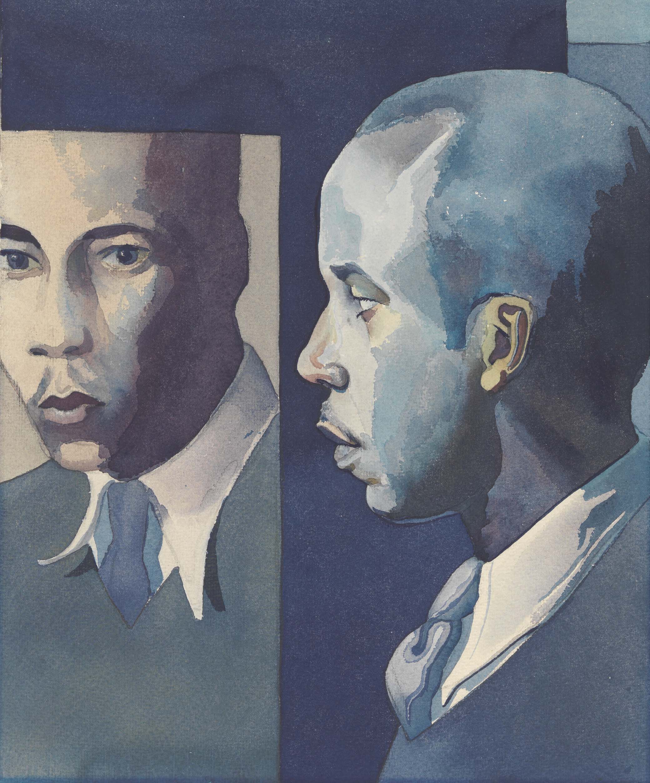 Self-Portrait, by Samuel Joseph Brown, Jr., c. 1941. 