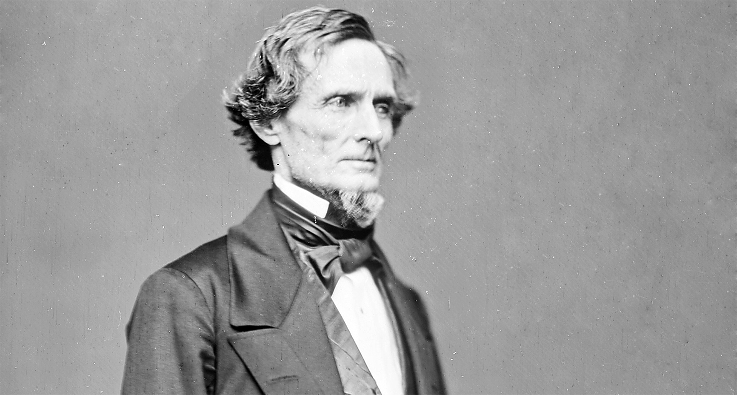 Jefferson Davis, 1861.