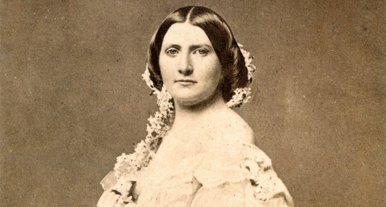 Harriet Lane Harriet Lane, Niece of US President James Buchanan, 1860.