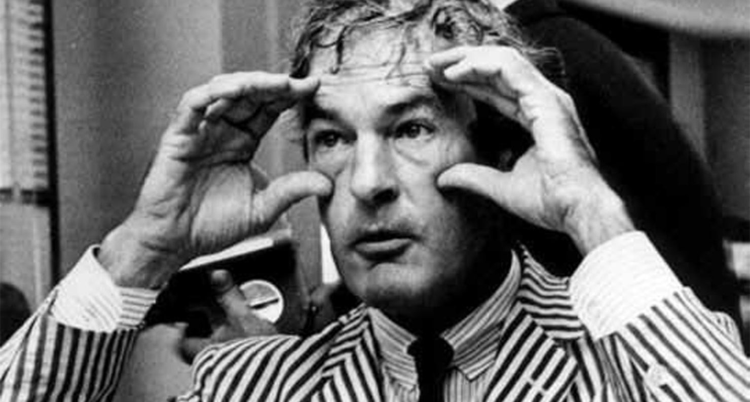 American psychologist, author, and leading advocate for the use of LSD Timothy Leary.