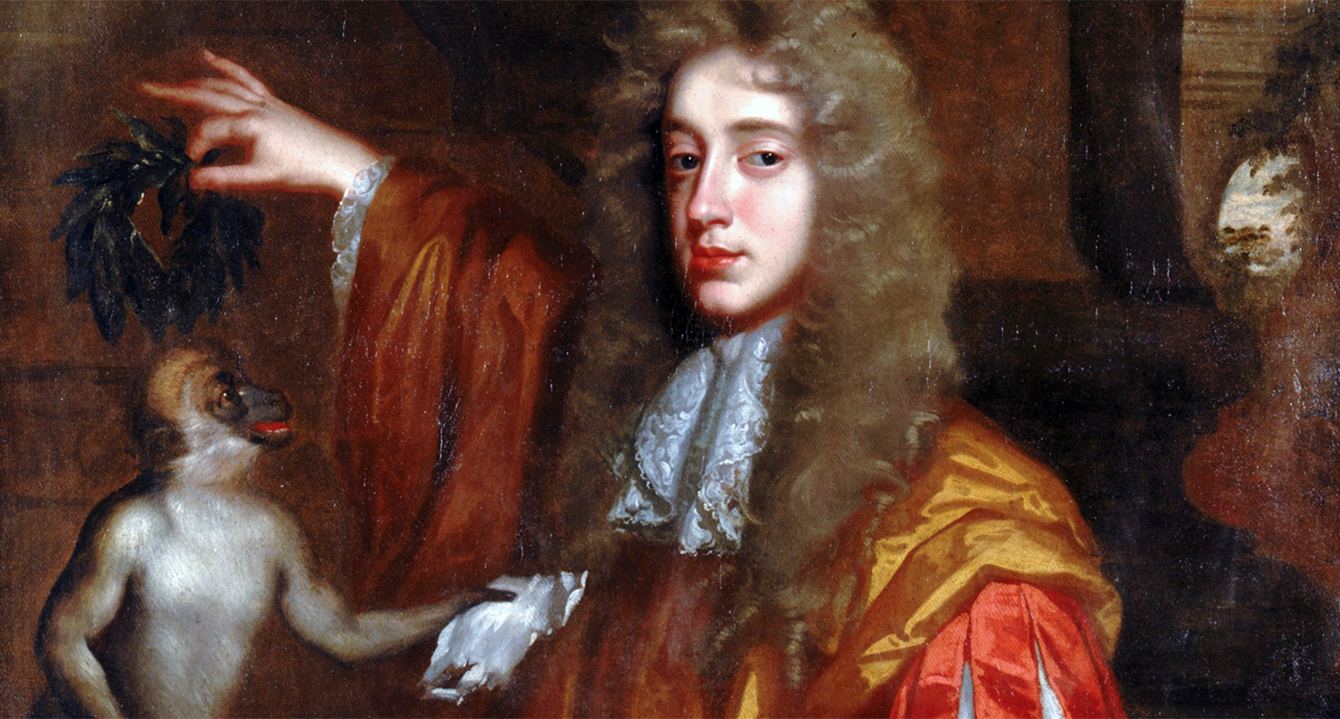 John Wilmot, 2nd Earl of Rochester, by Jacob Huysmans.