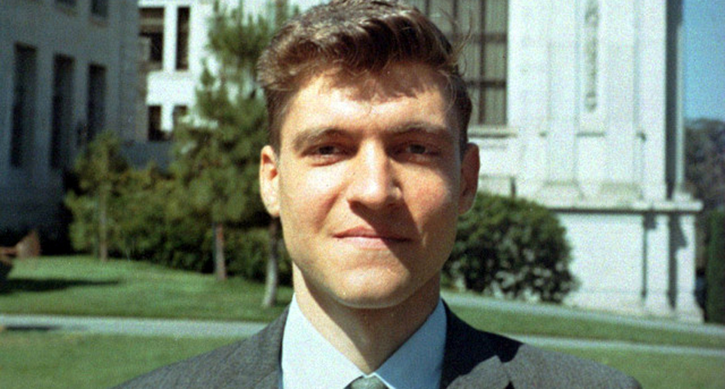 Ted Kaczynski as a young professor at U.C. Berkeley, 1968