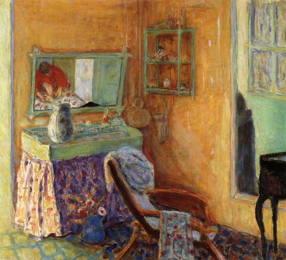“Interior,” by Pierre Bonnard, 1913. WikiArt.