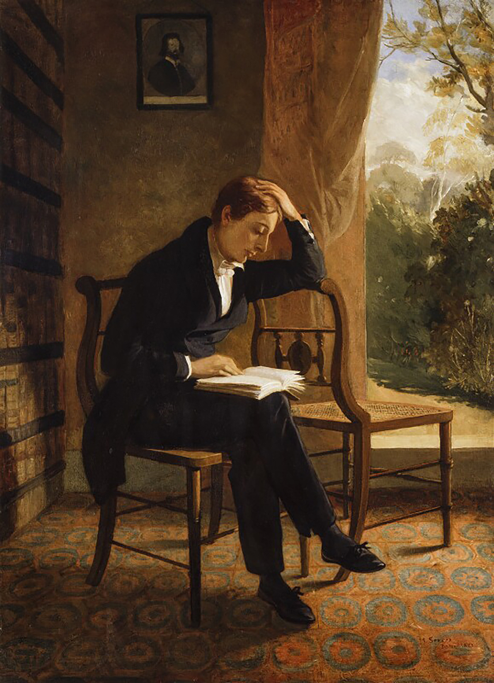 John Keats, by Joseph Severn, c. 1821. © National Portrait Gallery, London.