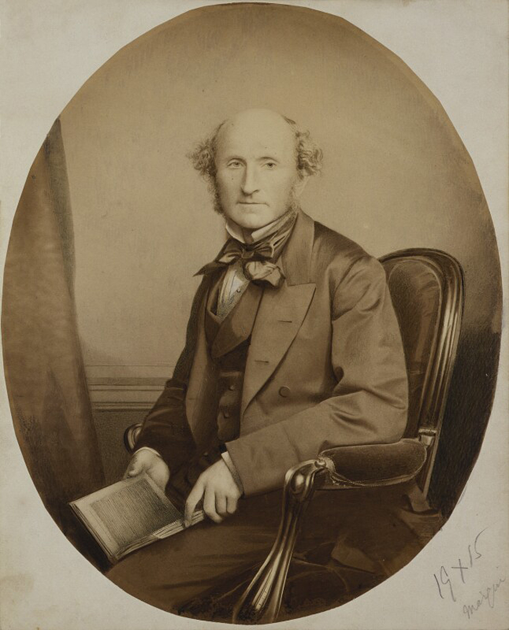 John Stuart Mill, by John & Charles Watkins, 1865. National Portrait Gallery.