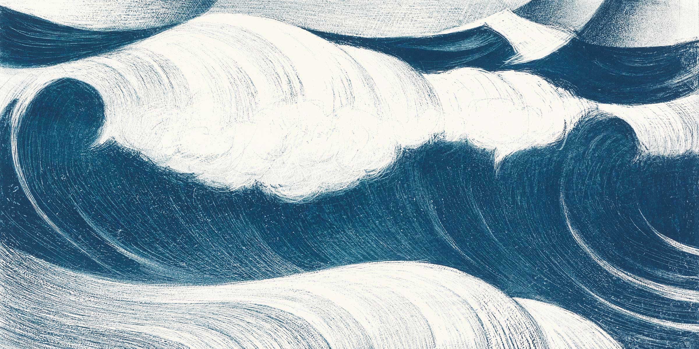 The Wave, by C.R.W. Nevinson, 1917.