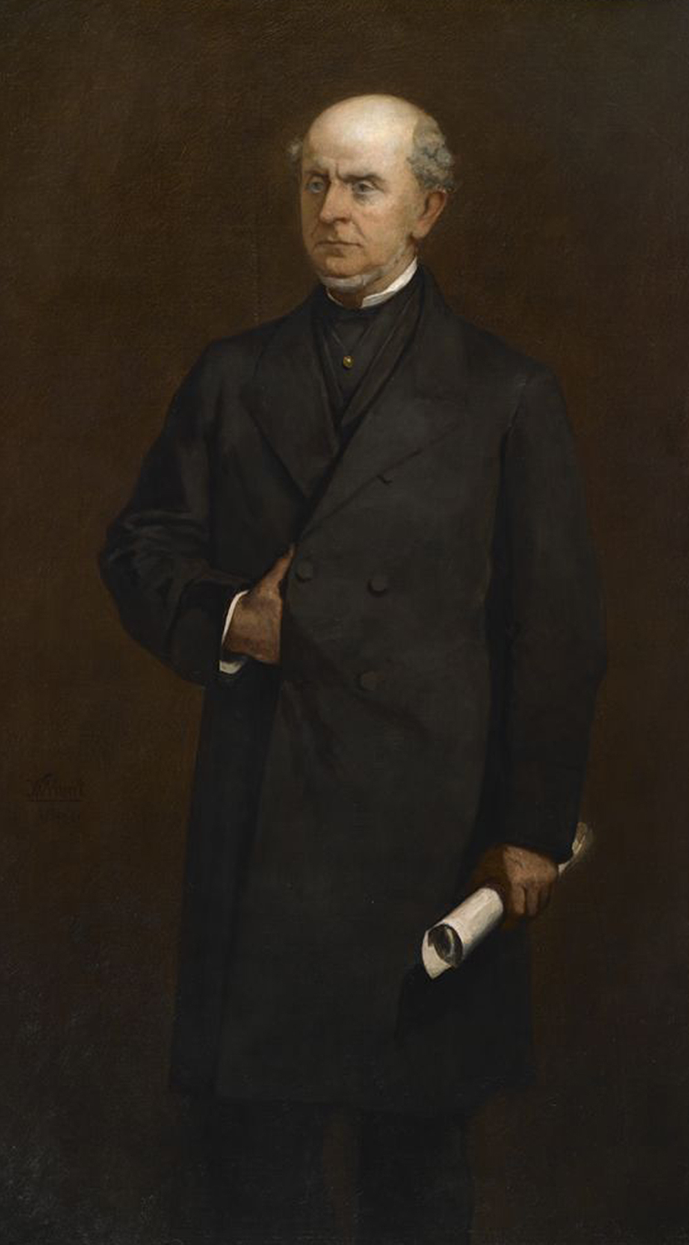 Charles Francis Adams Sr., by William Morris Hunt, 1867. Harvard University, Gift of C.F. Adams Jr. and his brothers.