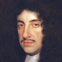 A painting of King Charles II