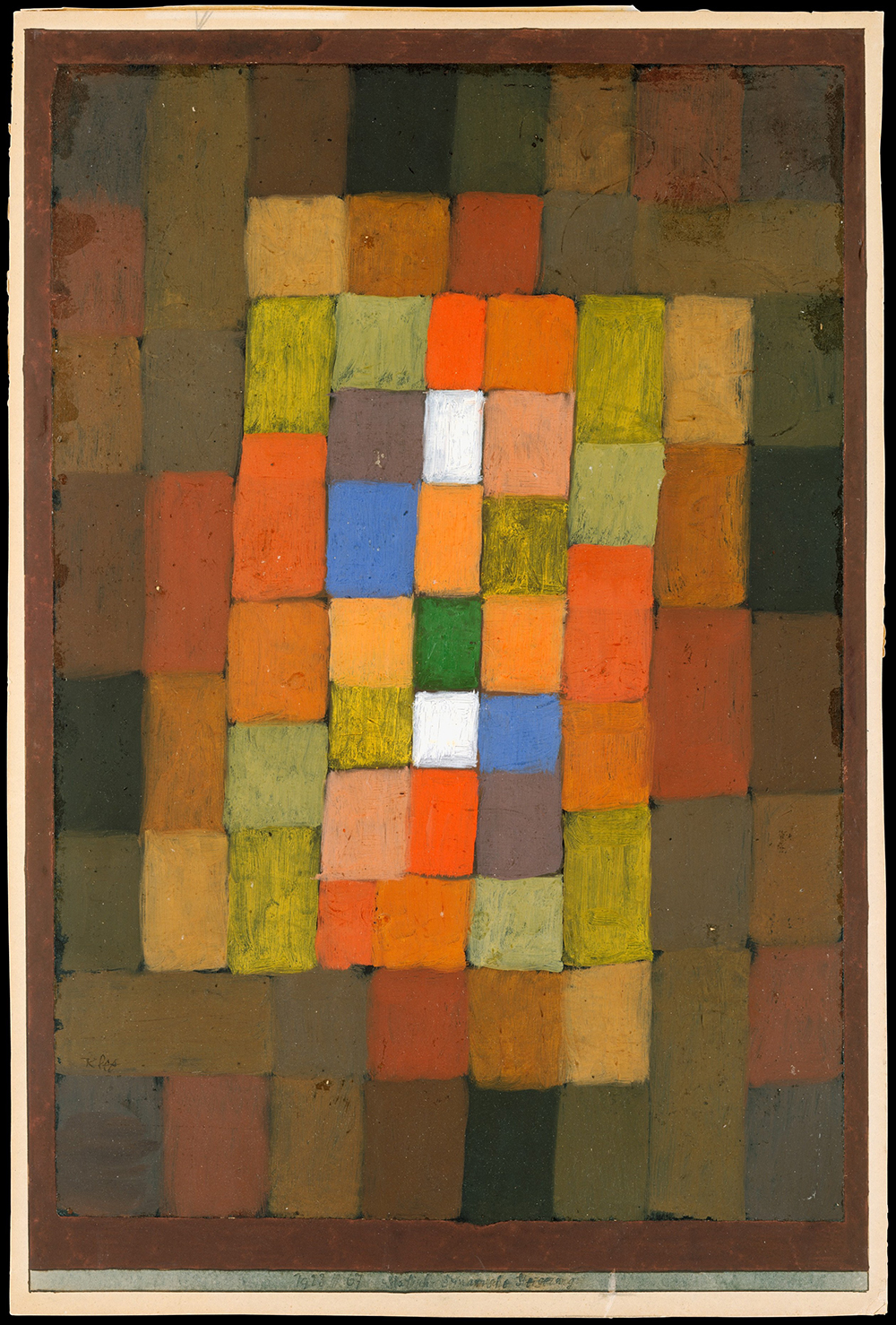 “Static-Dynamic Gradation,” by Paul Klee, 1923. The Berggruen Klee Collection, 1987, The Metropolitan Museum of Art.