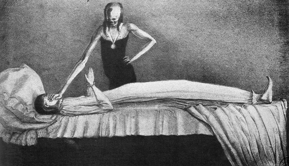 “The Best Doctor,” by Alfred Kubin, c. 1901.