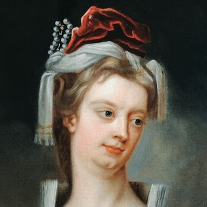 A painting of Lady Mary Wortley Montagu