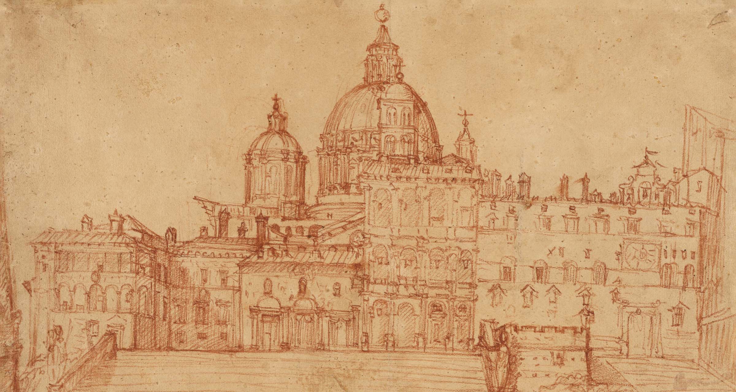 View of Saint Peter's, by Federico Zuccaro, 1603. 