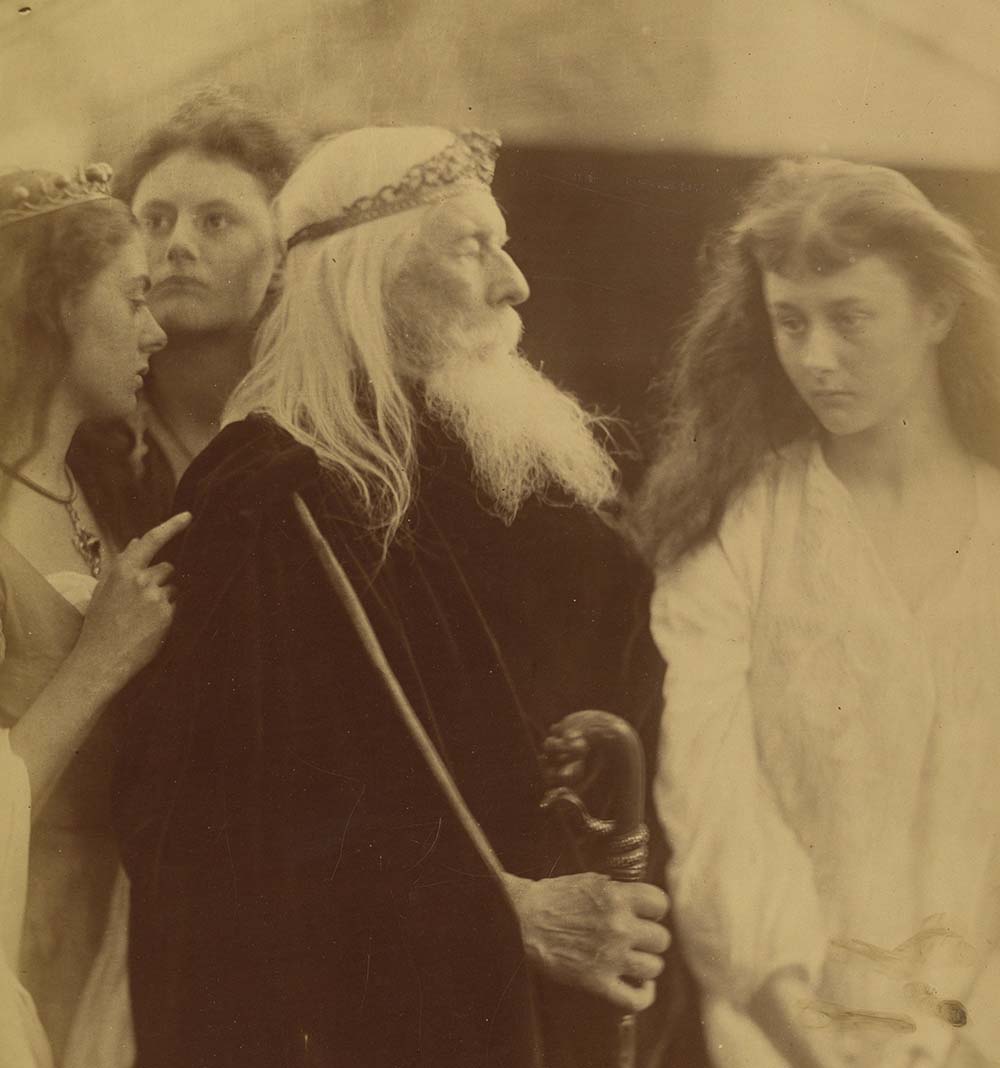 King Lear Alotting His Kingdom to His Three Daughters, 1872.