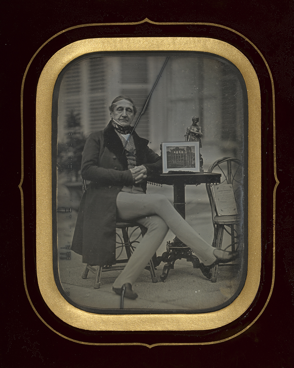 Self-portrait by Jean-Gabriel Eynard, c. 1845. The J. Paul Getty Museum , Los Angeles. Digital image courtesy the Getty’s Open Content Program.