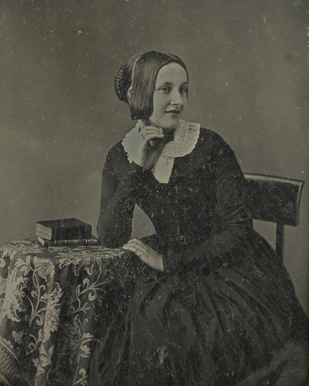 Portrait of Caroline Emilia Mary Herschel, by John Jabez Edwin Mayall, c. 1853. The J. Paul Getty Museum, Los Angeles. Digital image courtesy the Getty’s Open Content Program.