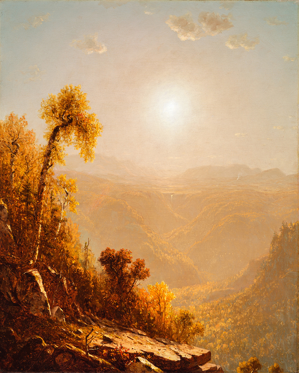 October in the Catskills, by Sanford Robinson Gifford, 1880.