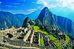 A photograph of Machu Picchu