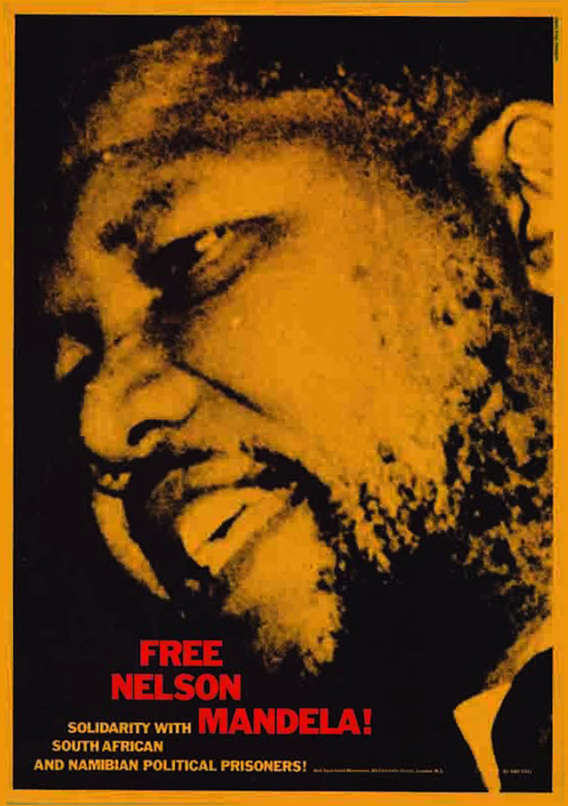 “Free Nelson Mandela” poster. Design by David King.