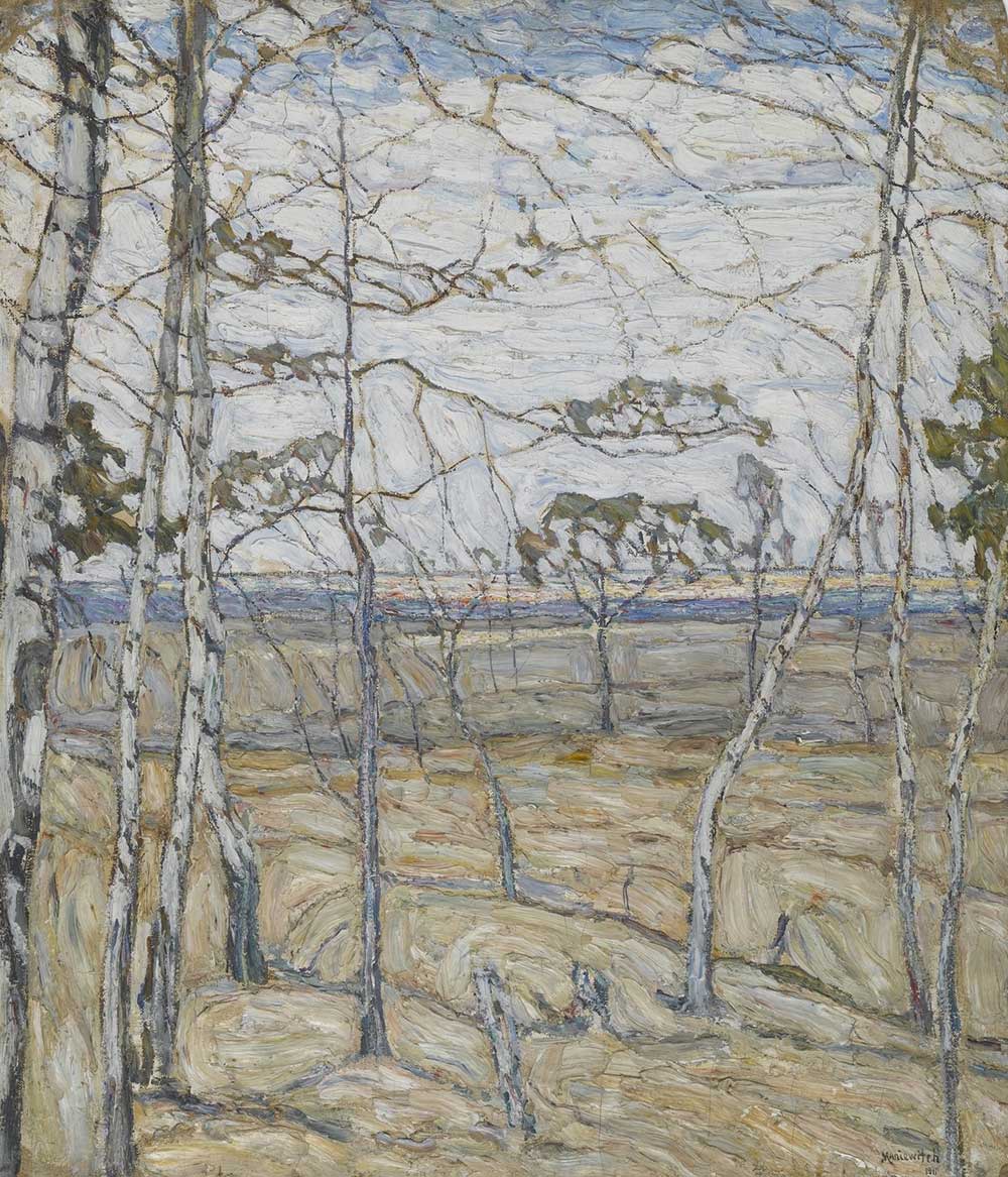 Birch Trees, by Abraham Manievich, 1911.