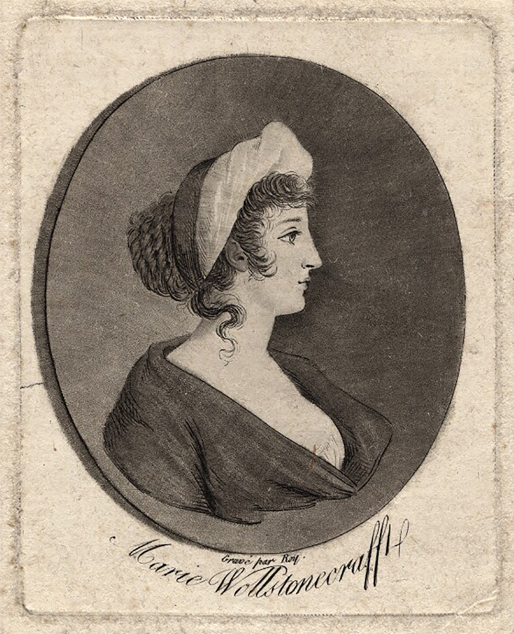 Mary Wollstonecraft, by Roy, after unknown artist, early nineteenth century.