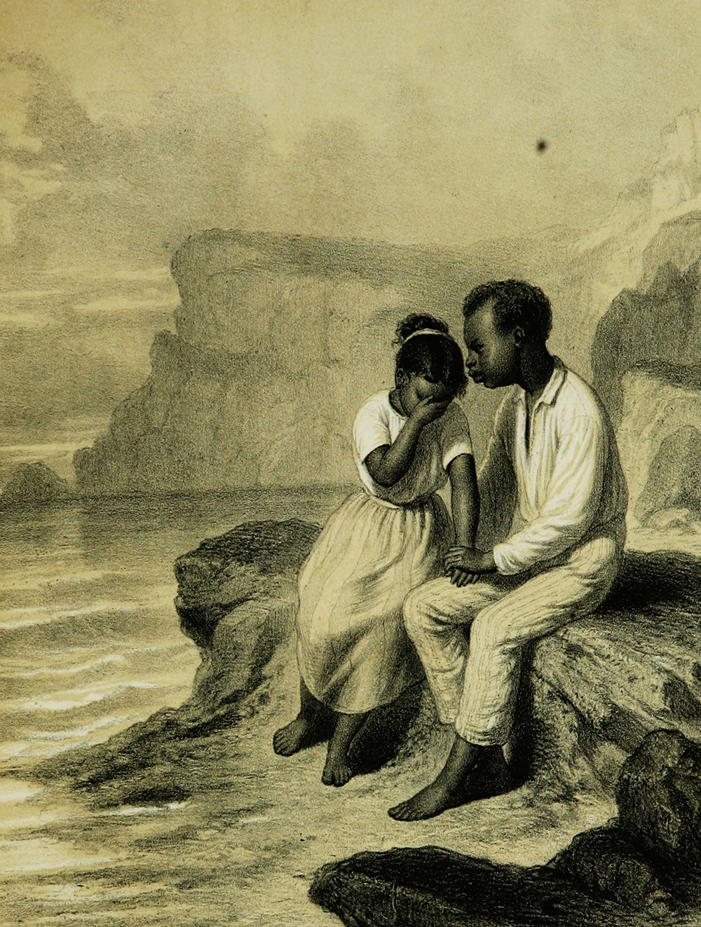 Illustration from L’Esclave de Saint-Domingue, by Michel Möring, 1860.