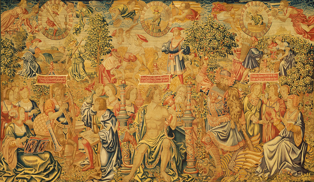 The Twelve Ages of Man: 36–54, or Autumn, probably after a design by the Workshop of Bernard van Orley, c. 1515. The Metropolitan Museum of Art, Gift of The Hearst Foundation, in memory of William Randolph Hearst, 1953.