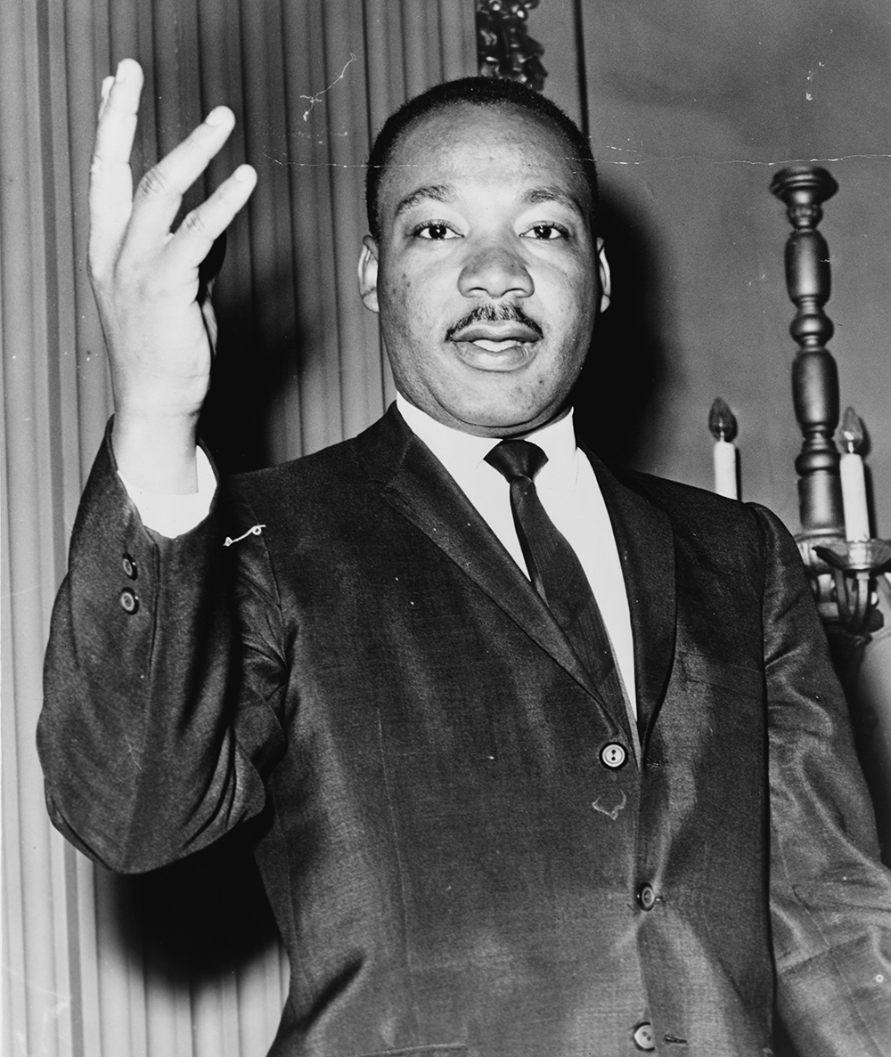 Martin Luther King Jr., 1964. Photograph by Dick DeMarsico. Library of Congress, New York World-Telegram and the Sun Newspaper Photograph Collection.