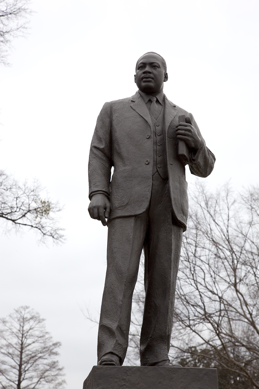 Statue of Dr. Martin Luther King Jr. in the Kelly Ingram Park, Birmingham, AL, 2010. Photograph by Carol M. Highsmith. Library of Congress, Prints and Photographs Division.