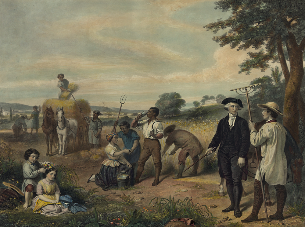 Life of George Washington, by Junius Brutus Stearns, c. 1853. Library of Congress, Prints and Photographs Division.