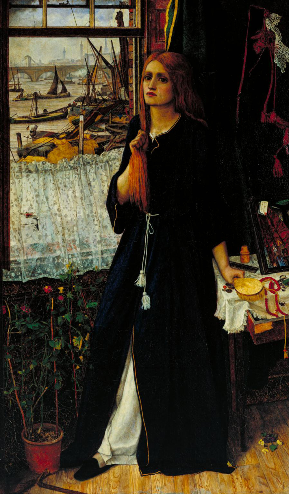 Thoughts of the Past, by John Roddam Spencer Stanhope, c. 1859.