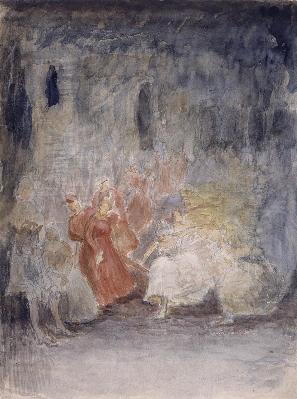 Ballet Scene, by Spencer George, c. 1903.