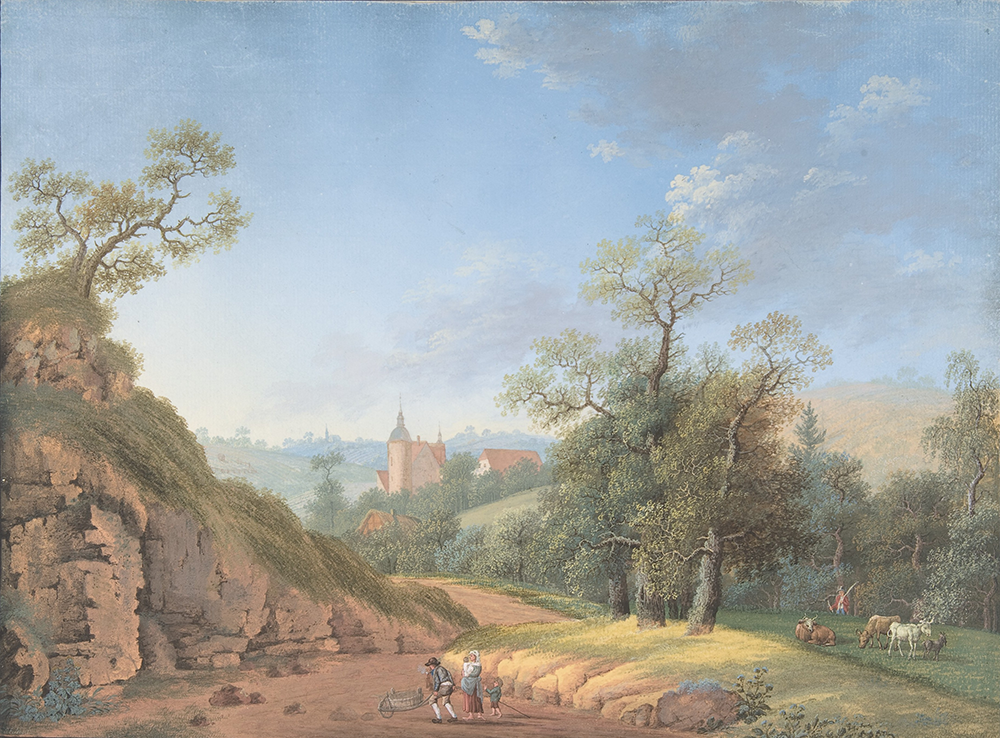 “Peasant Family in a Landscape,” by Johann Friedrich Nagel, late eighteenth to nineteenth century. The Metropolitan Museum of Art, Purchase, Guy Wildenstein Gift, 2007.