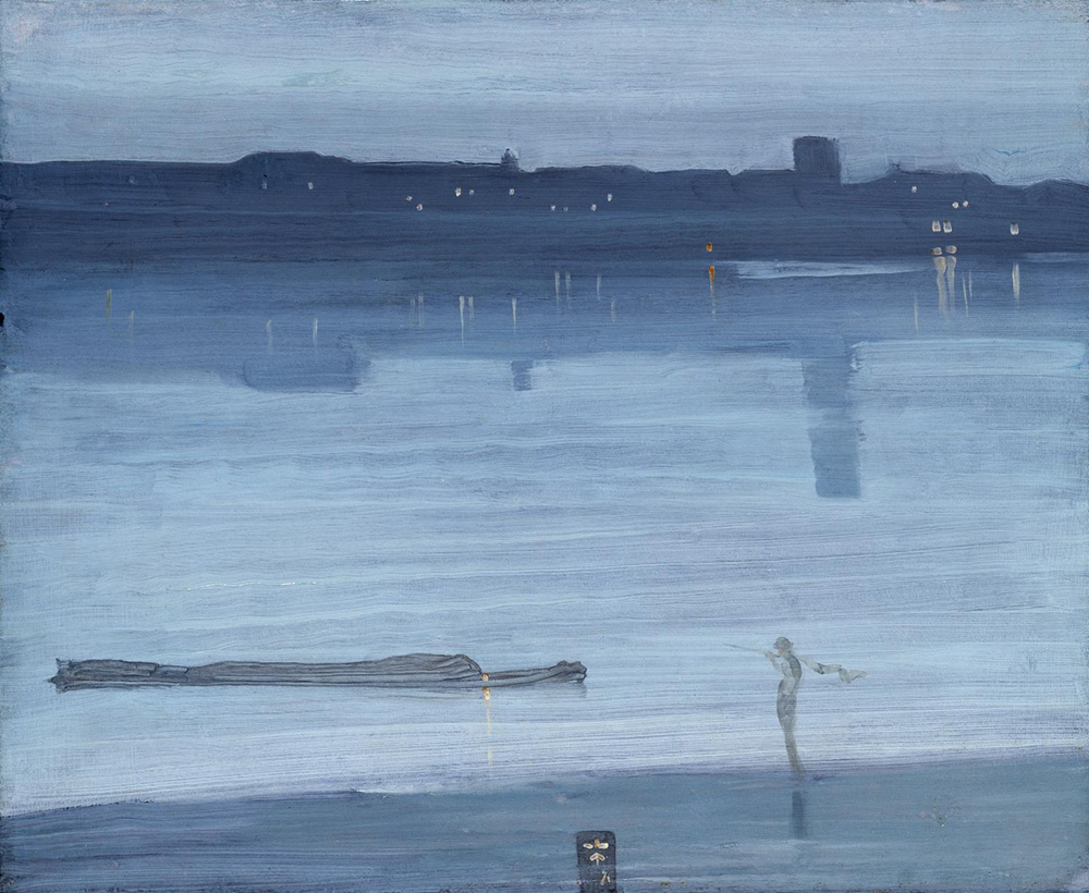 Nocturne: Blue and Silver—Chelsea, by James Abbott McNeill Whistler, 1871. Photograph © Tate (CC-BY-NC-ND 3.0).