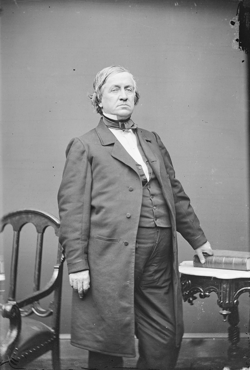 John Parker Hale, by Mathew Brady Studio, c. 1860.