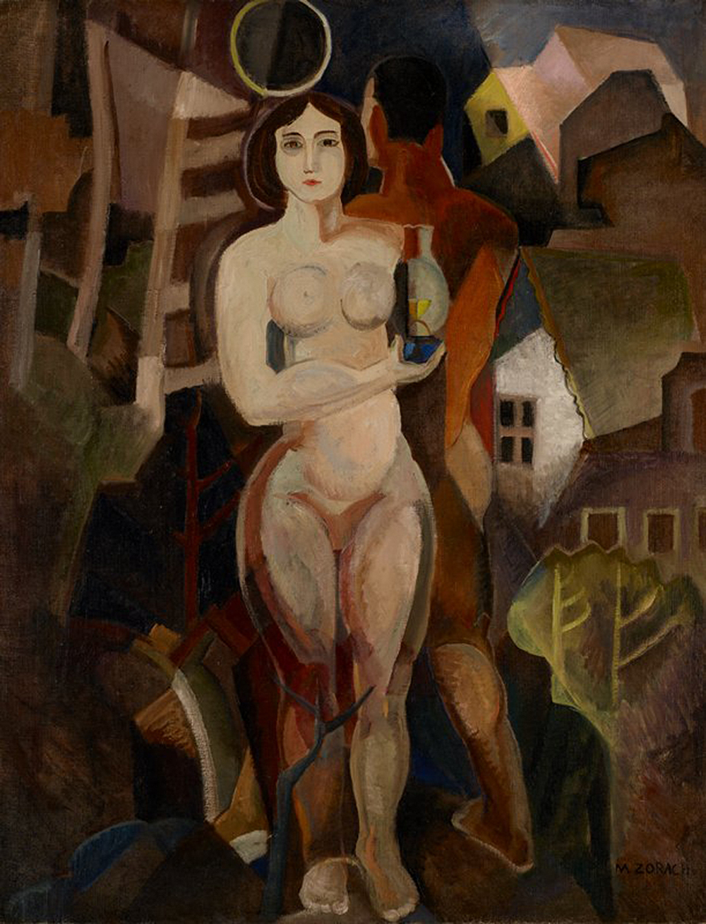 Two Nudes, by Marguerite Thompson Zorache, c. 1922. Minneapolis Institute of Art, Myron Kunin Collection.