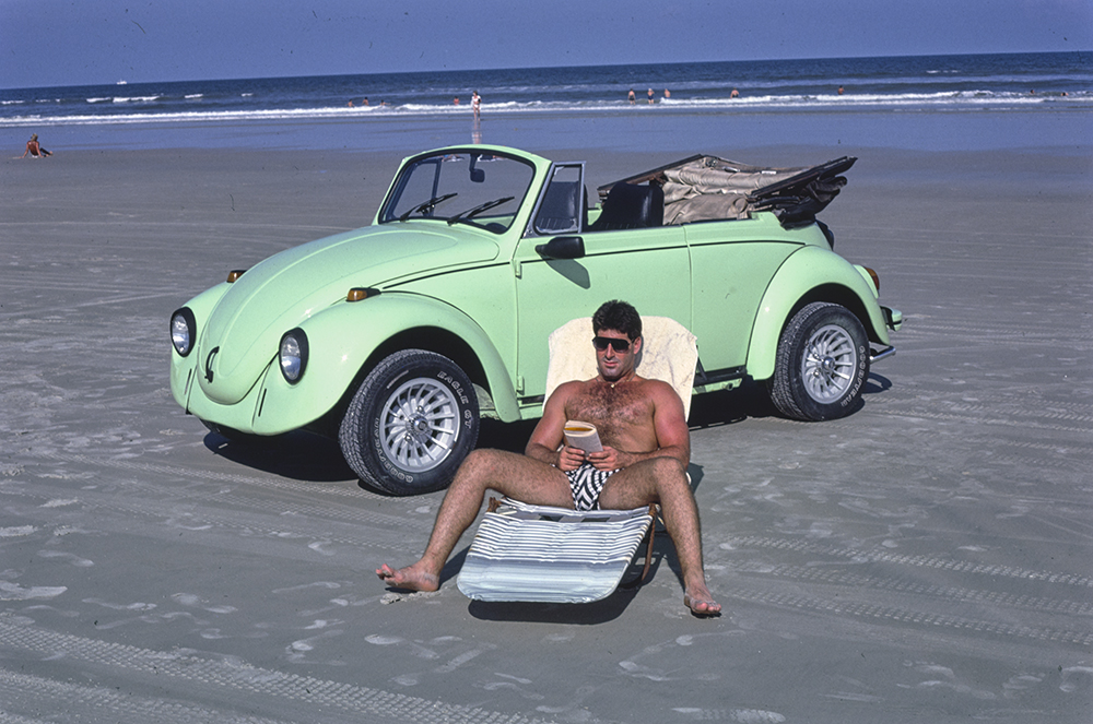 Sunbather, Daytona Beach, Florida, 1985. Photograph by John Margolies. Library of Congress, Prints and Photographs Division.