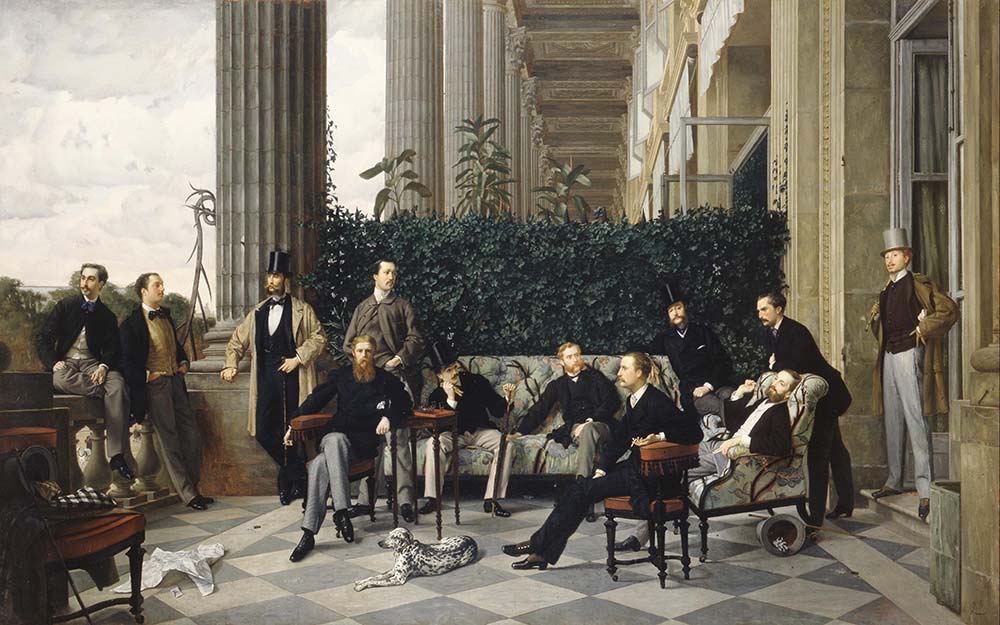 The Circle of the Rue Royale, by James Tissot, 1868. 