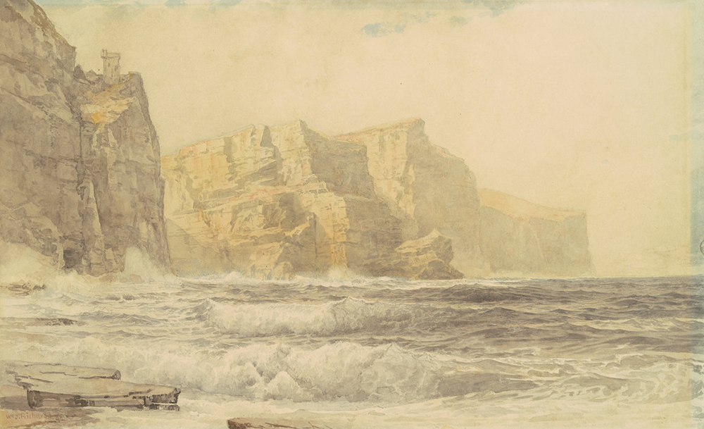 Baldart Castle, County Clare, Ireland, by William Trost Richards, 1892. National Gallery of Art.