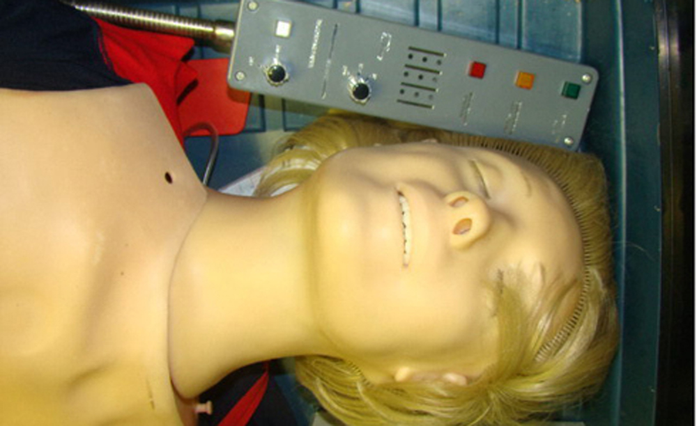 Resusci Anne, c. 1970, Virtual EMS Museum.