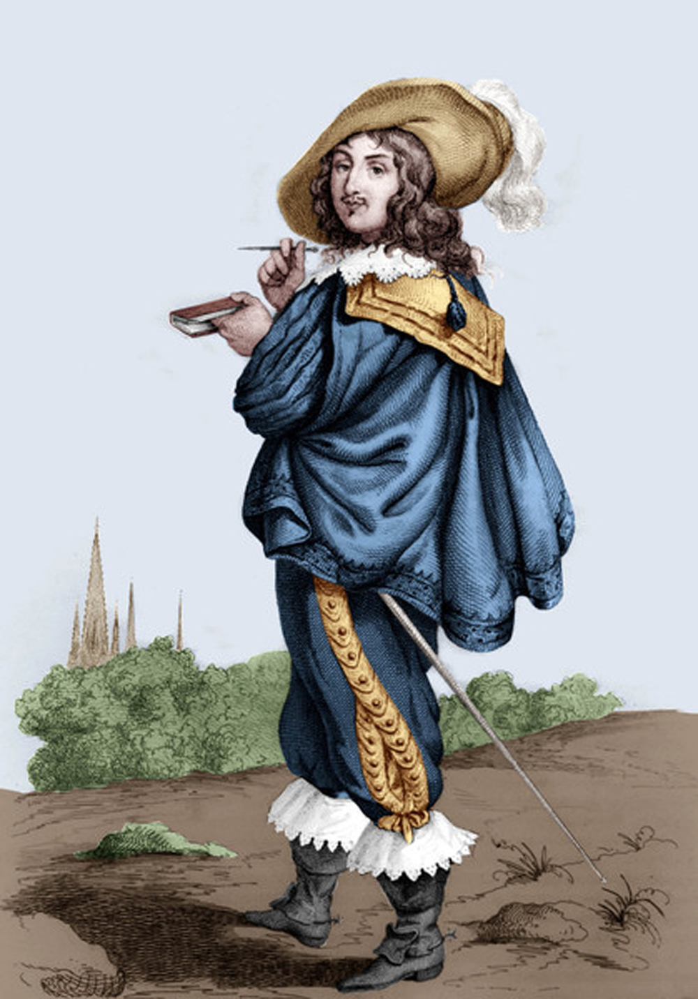 François de La Rochefoucauld, engraving by A. Boilly. © PVDE / Bridgeman Images.