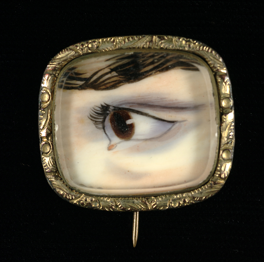 Eye miniature, c. 1900.