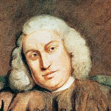 A depiction of Samuel Johnson.