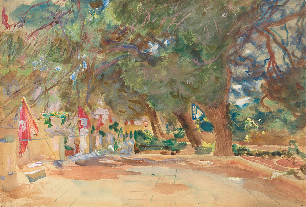 A War Memorial, by John Singer Sargent, 1918. National Gallery of Art, Joseph F. McCrindle Collection.